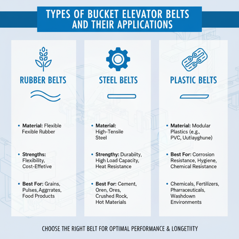 How to Choose the Right Bucket Elevator Belt for Your Needs?
