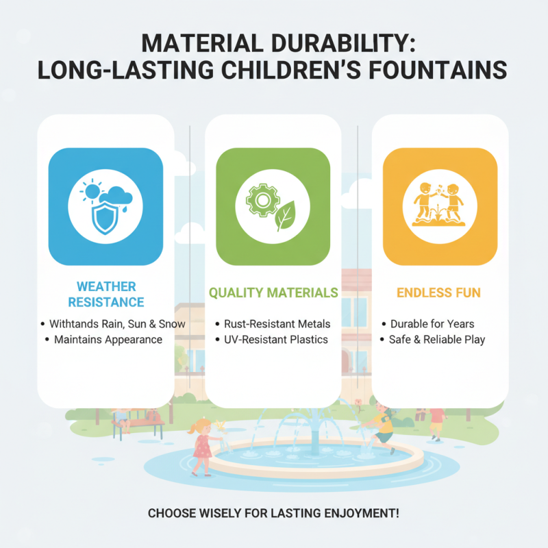 How to Choose ODM Cheap Playing Children Water Fountain for Your Backyard?