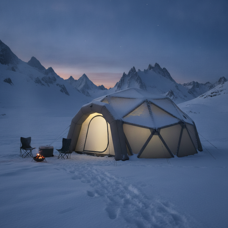 Best Inflatable Tents for Winter Are They Worth It?