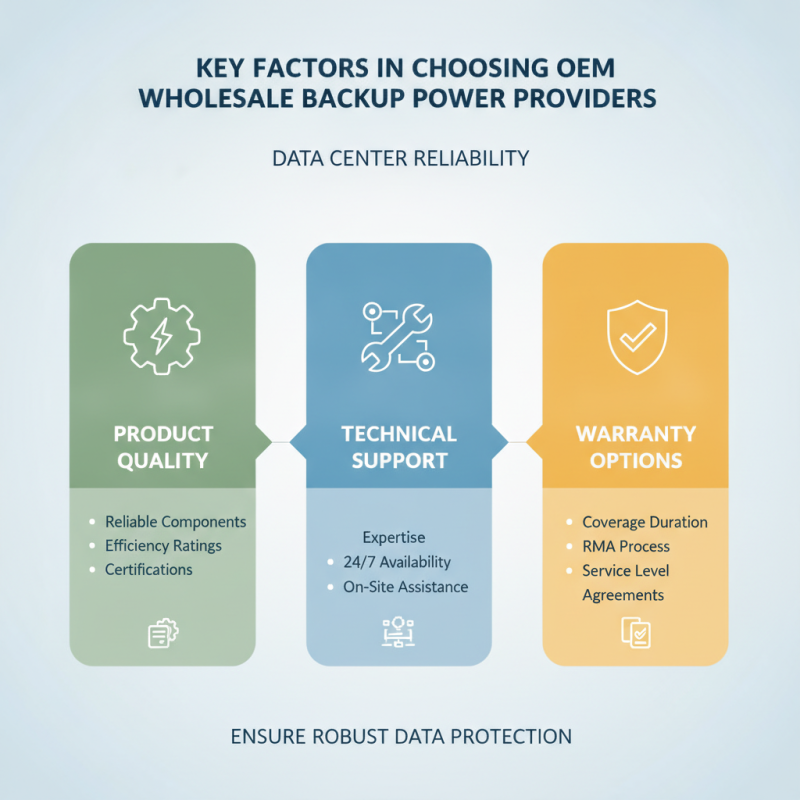 China Top 10 OEM Wholesale Data Center Backup Power Solutions?