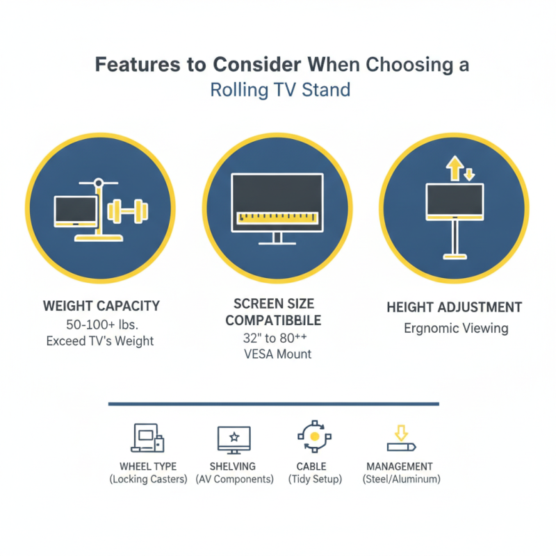 Top 5 Rolling TV Stands for Your Home Entertainment Setup?