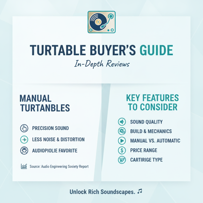 Top 10 Manual Turntables for Audiophiles to Consider?