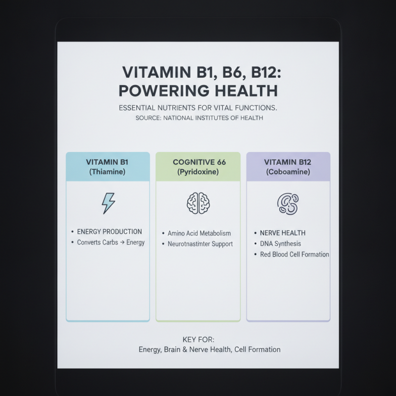 7 Essential Tips for Sourcing Vit B1 B6 B12 Efficiently?