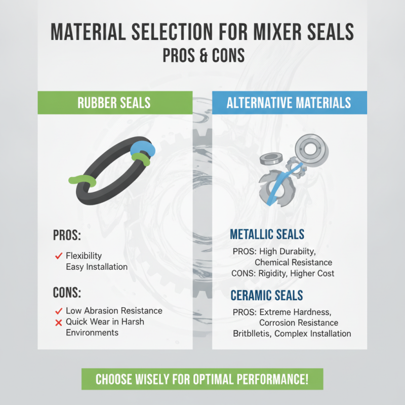 How to Choose the Best Mixer Seals for Your Needs?