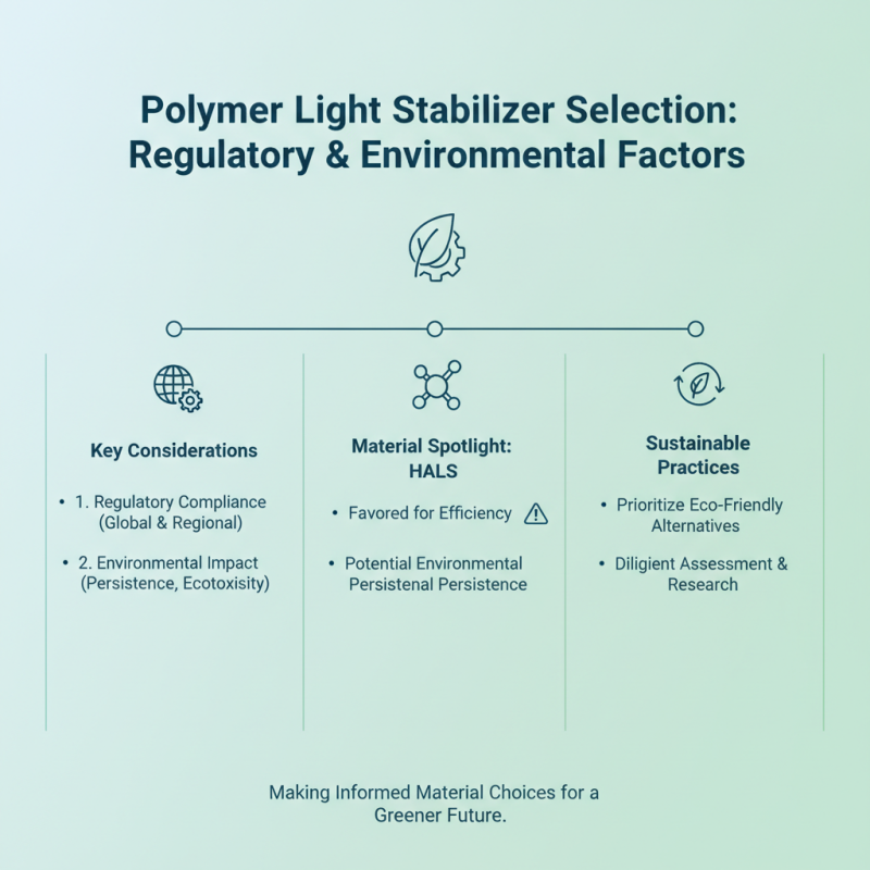 How to Choose the Best Polymer Light Stabilizer for Your Needs?
