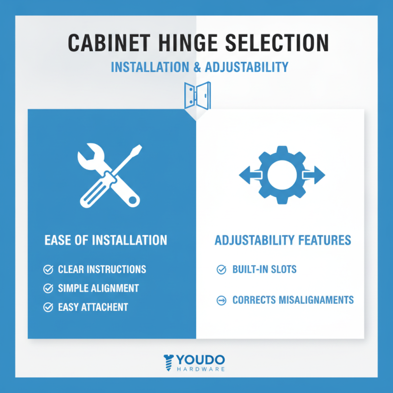 How to Choose the Best Cabinet Door Hinge for Your Project?