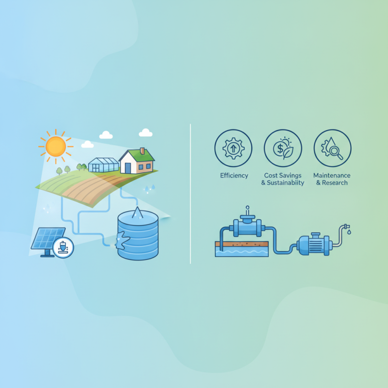 Top Solar Panel Pump Solutions for Efficient Water Management?