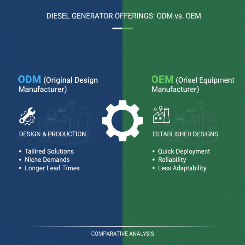 Top ODM OEM Diesel Generator Products for Reliable Power Solutions?