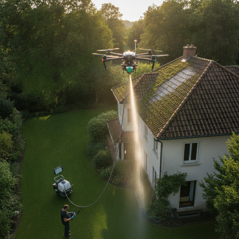 Discover the Best Roof Cleaning Drone for Your Needs?