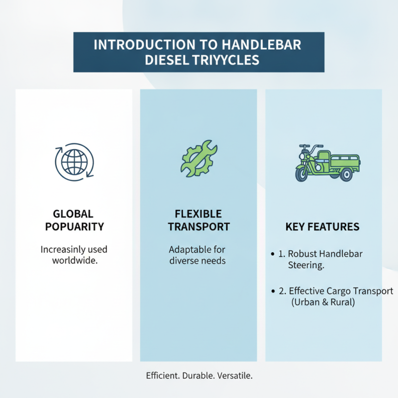Top 10 Handlebar Diesel Tricycles for Global Buyers?