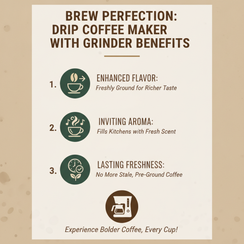 Top 10 Drip Coffee Makers with Grinder for Coffee Lovers?