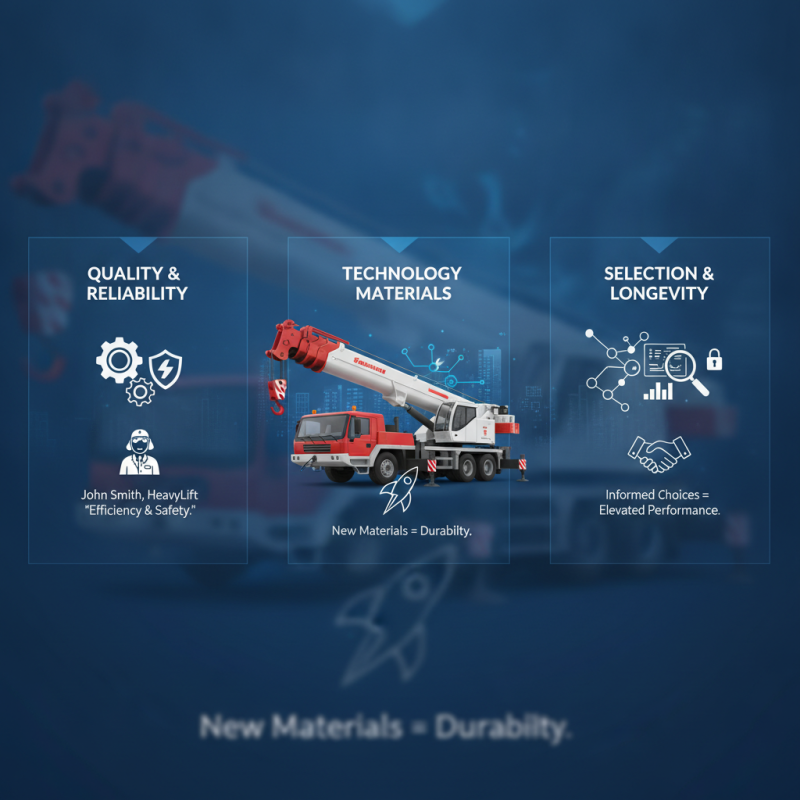 2026 Best Truck Crane Cylinder Options for Global Buyers?