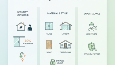 2026 How to Choose the Best Lockable Sliding Door for Your Home?