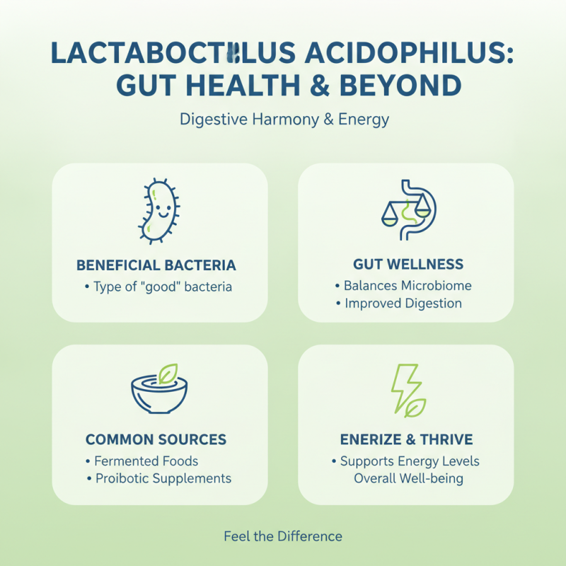 2026 Best Lactobacillus Acidophilus Products for Global Buyers?