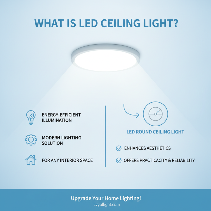 What is Led Ceiling Light and Its Benefits for Your Home?