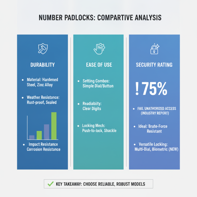 Best Buy Number Padlock Products for Ultimate Security Solutions?