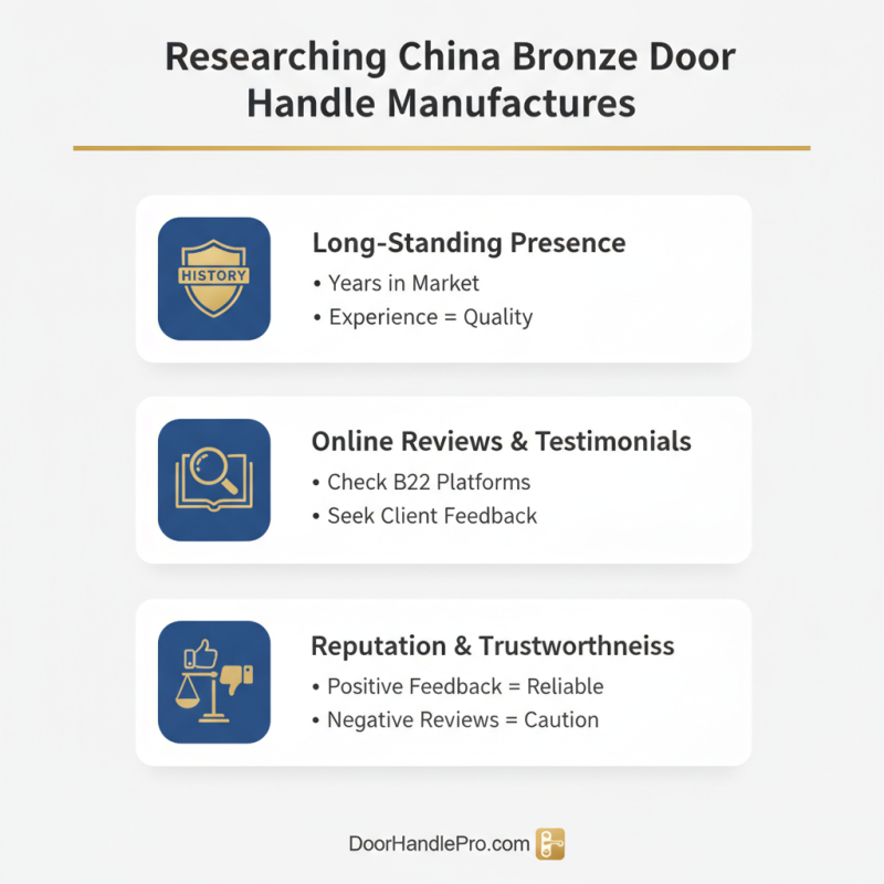How to Choose High Quality China Bronze Door Handles Manufacturers?