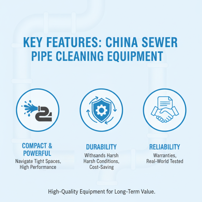 What is High Quality China Sewer Pipe Cleaning Equipment Suppliers?