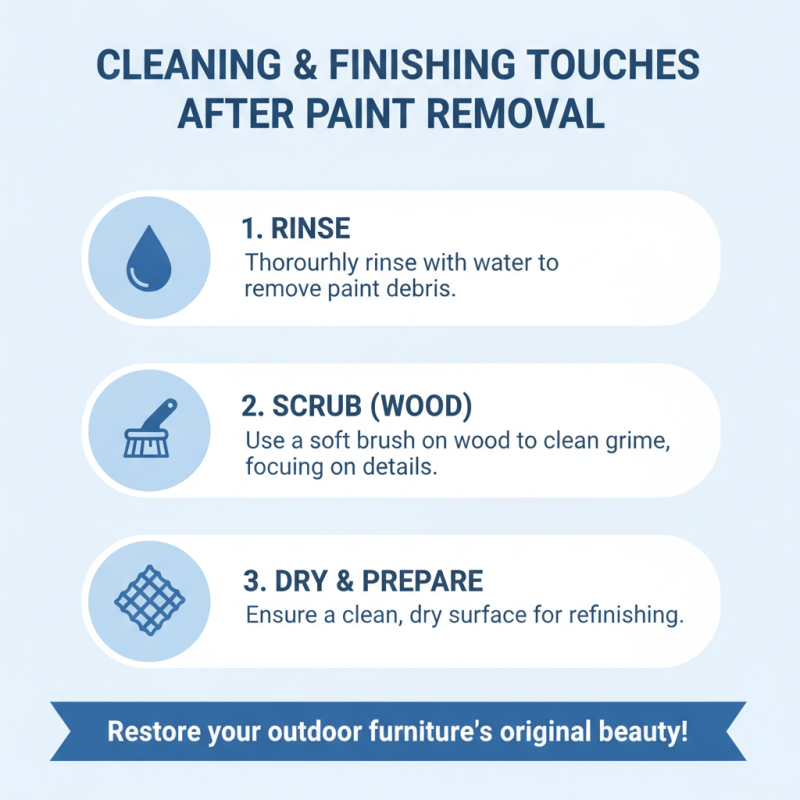 Top 10 Ways to Remove Paint from Outdoor Furniture?