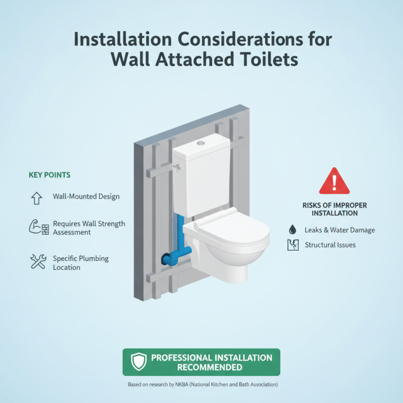 What is a Wall Attached Toilet and its Benefits for Buyers?
