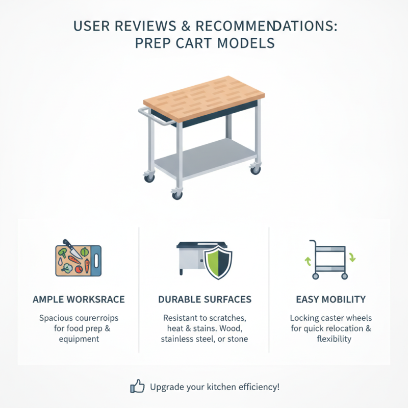 Top 5 Restaurant Prep Cart Options for Efficient Kitchen Setup?