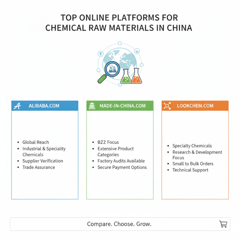 Top Places in China to Buy Chemical Raw Materials Products Online?