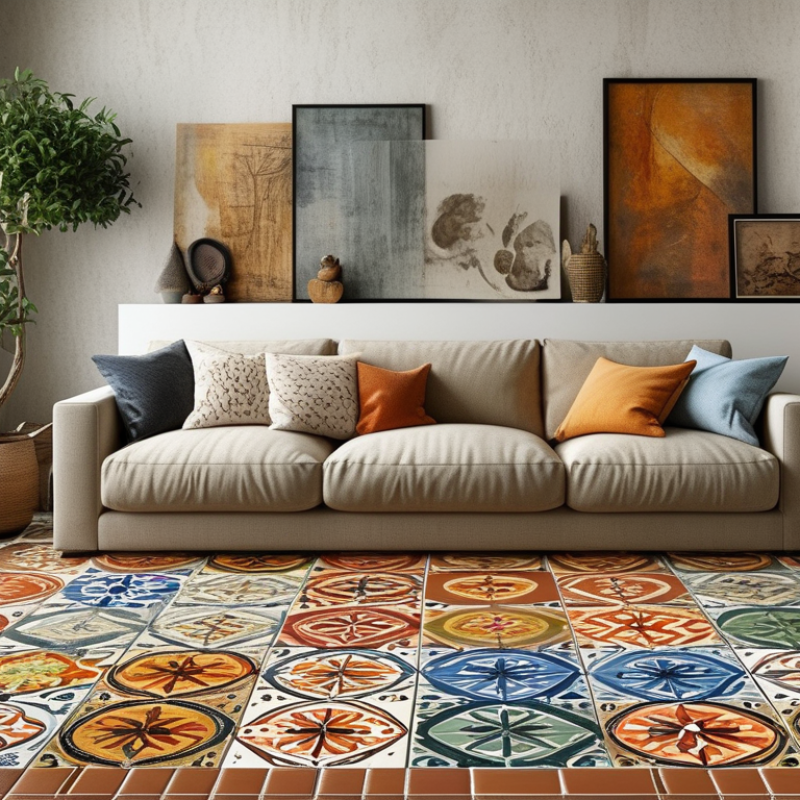 How to Choose the Best Artistic Floor Tiles for Your Space?
