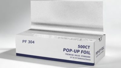 Factory Bulk 500 Count Food Grade Aluminum Foil Sheets 13 Mic Thick Soft Temper Embossed Finish for Kitchen Food Storage BBQ (1).jpg