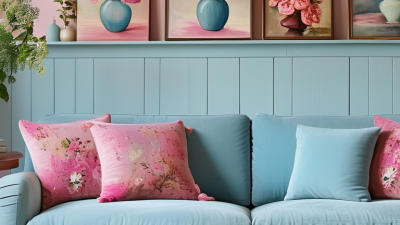 Why Choose Floral Vintage Retro Pastel Colors for Your Home Decor?
