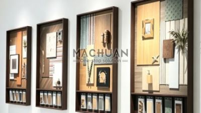 Wall-Mounted Material Board