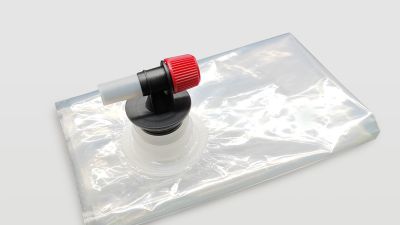 Huadi customized 5L, 10L bag in box transparent plastic bag for water, juice with v top (2).jpg