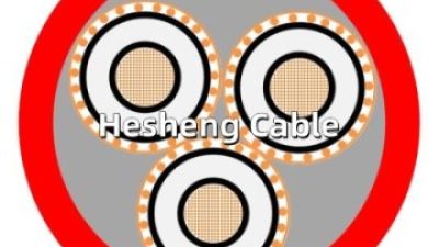 ICEA standard Three Cores EPR insulated Shielded Cable MV105.jpg