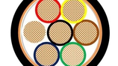 PVC Insulation Copper Conductor Copper Tape Shielded Control Wire.jpg