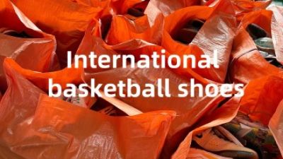 wholesale used international brand basketball shoes