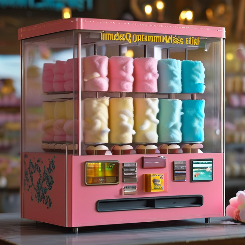 China Top Automated Cotton Candy Vending Machine for Global Buyers?