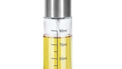 Hot Selling Stainless Steel Olive Glass Spray Oil Sprayer for Cooking Camping.jpg