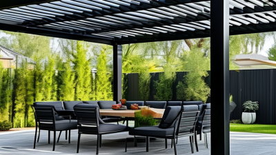 What is a Black Aluminum Pergola and Why Choose It?