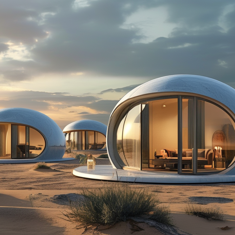What is the China Famous Desert Dome House Product and Its Unique Features?