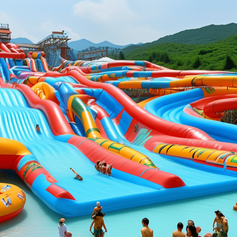 What Is The Biggest Inflatable Water Slide Available Today?