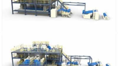 non woven fabric manufacturing machine