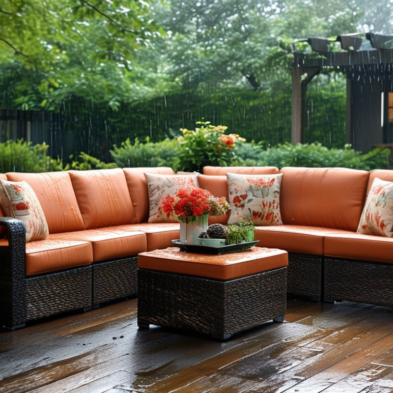 How to Keep Outdoor Furniture Cushions Dry All Year Round?