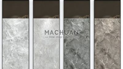 Wall-Mounted Tall Tile Sample Display Rack
