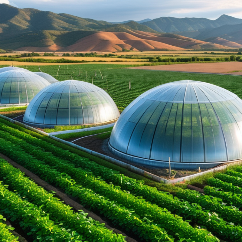 How to Use Agricultural Air Dome for Maximizing Crop Yield?