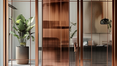 Best Glass Copper Door Designs for Modern Interiors?