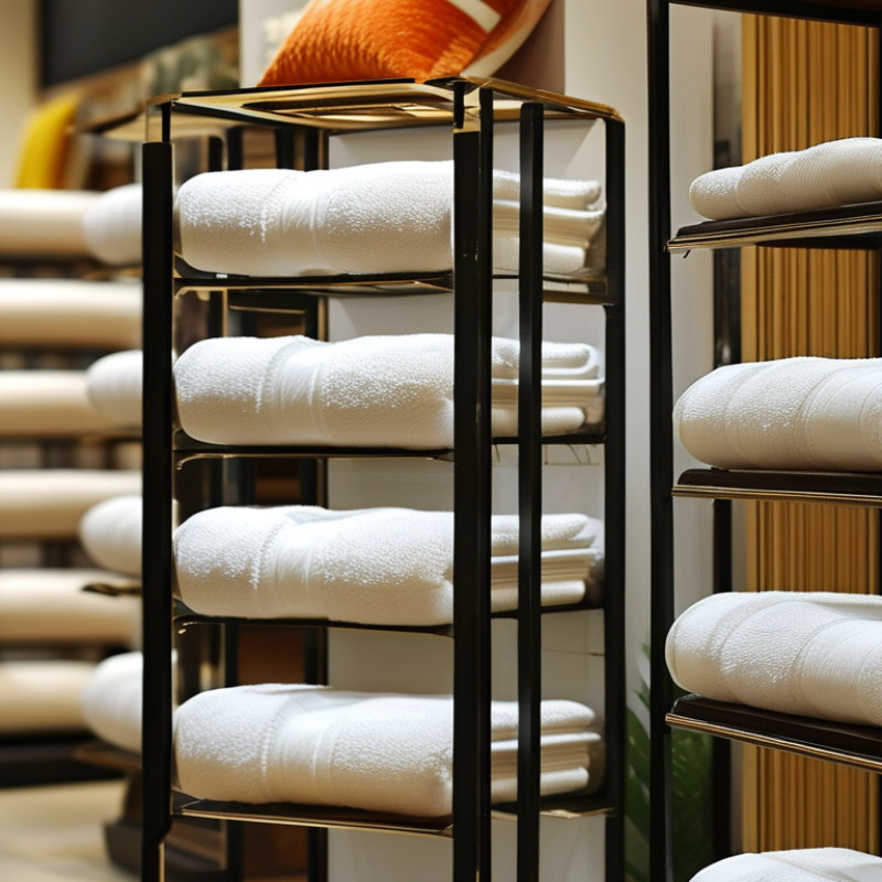 Top Quality Towel Display Rack for Global Buyers in China