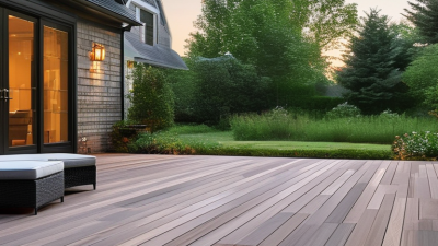 Why Choose Wpc Deck Flooring for Your Outdoor Projects?