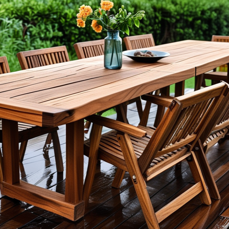 How to Properly Oil Your Outdoor Teak Furniture for Longevity?