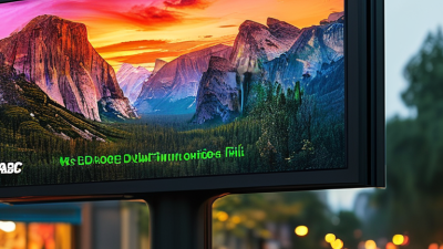Best Outdoor LED Signs Tips for Effective Advertising