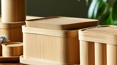 Top 10 Bamboo Storage Containers for Eco Friendly Home Organization?