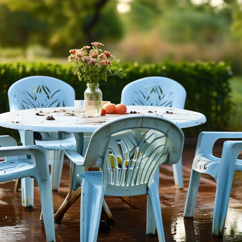 How to Clean Poly Outdoor Furniture for Long Lasting Durability?
